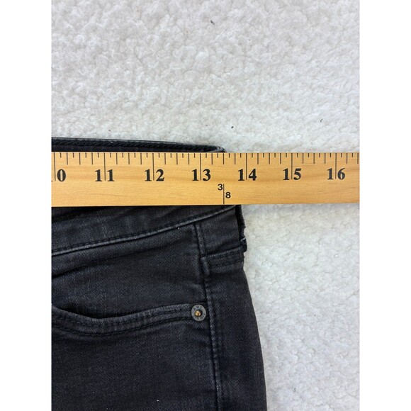 Abercrombie & Fitch Women's Black Skinny Jeans W27 Stretch Denim - Picture 4 of 10